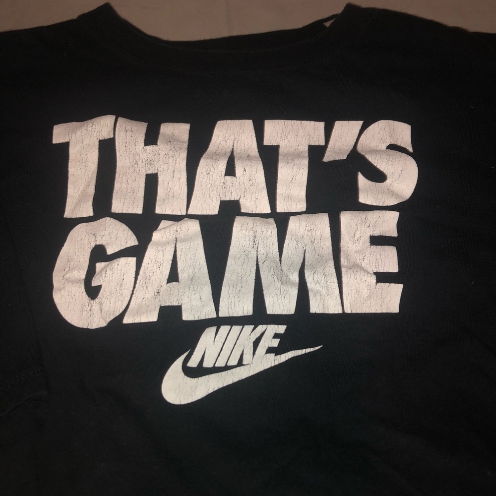 NIKE “that’s game” boys t shirt